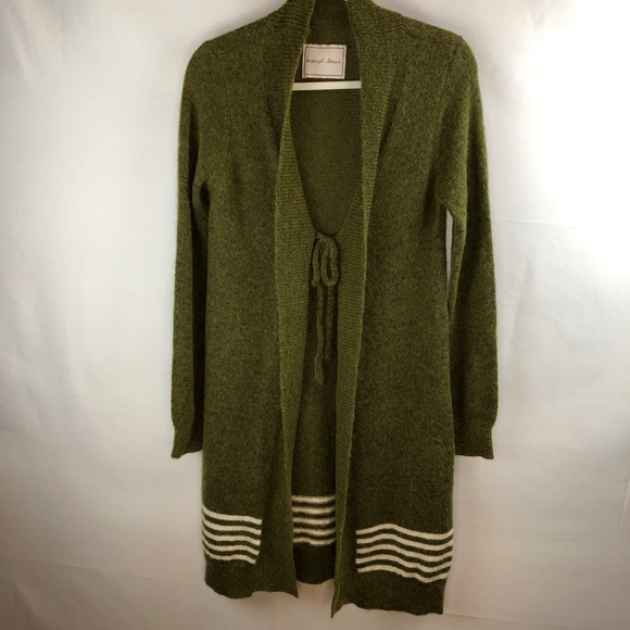 Beautiful Stories Sz S olive Tunic Sweater NWOT - Picture 6 of 6